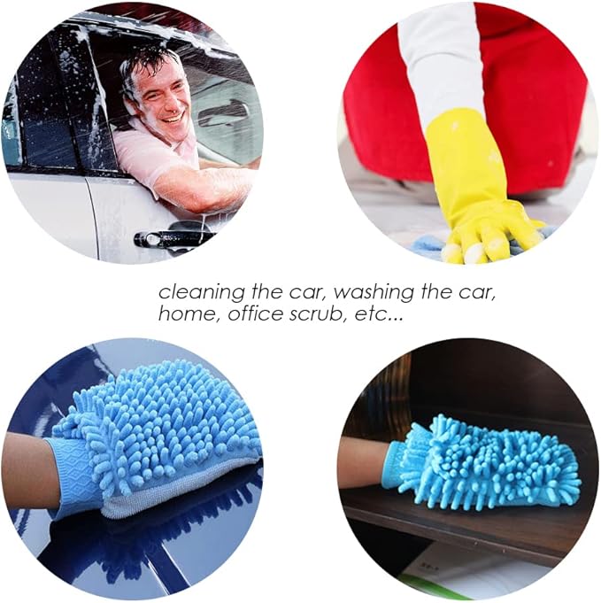 Microfiber Cleaning Gloves
