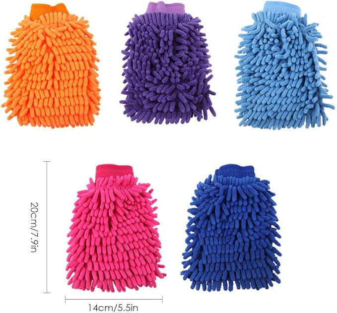Microfiber Cleaning Gloves