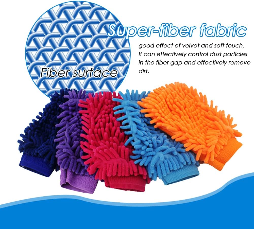 Microfiber Cleaning Gloves