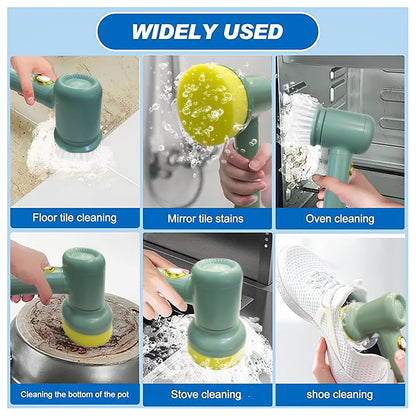 Electric Spin Cleaning Brush Scrubber