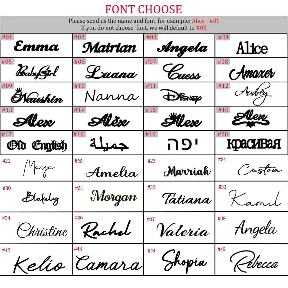 EternalBond Custom Name Rings